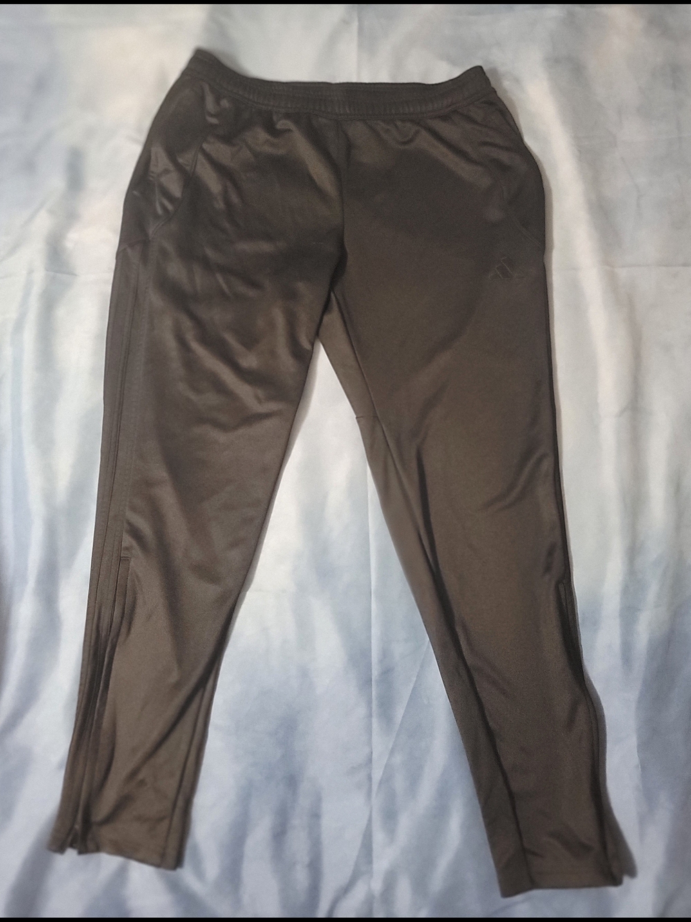 adidas Black Drawstring Athletic Pants